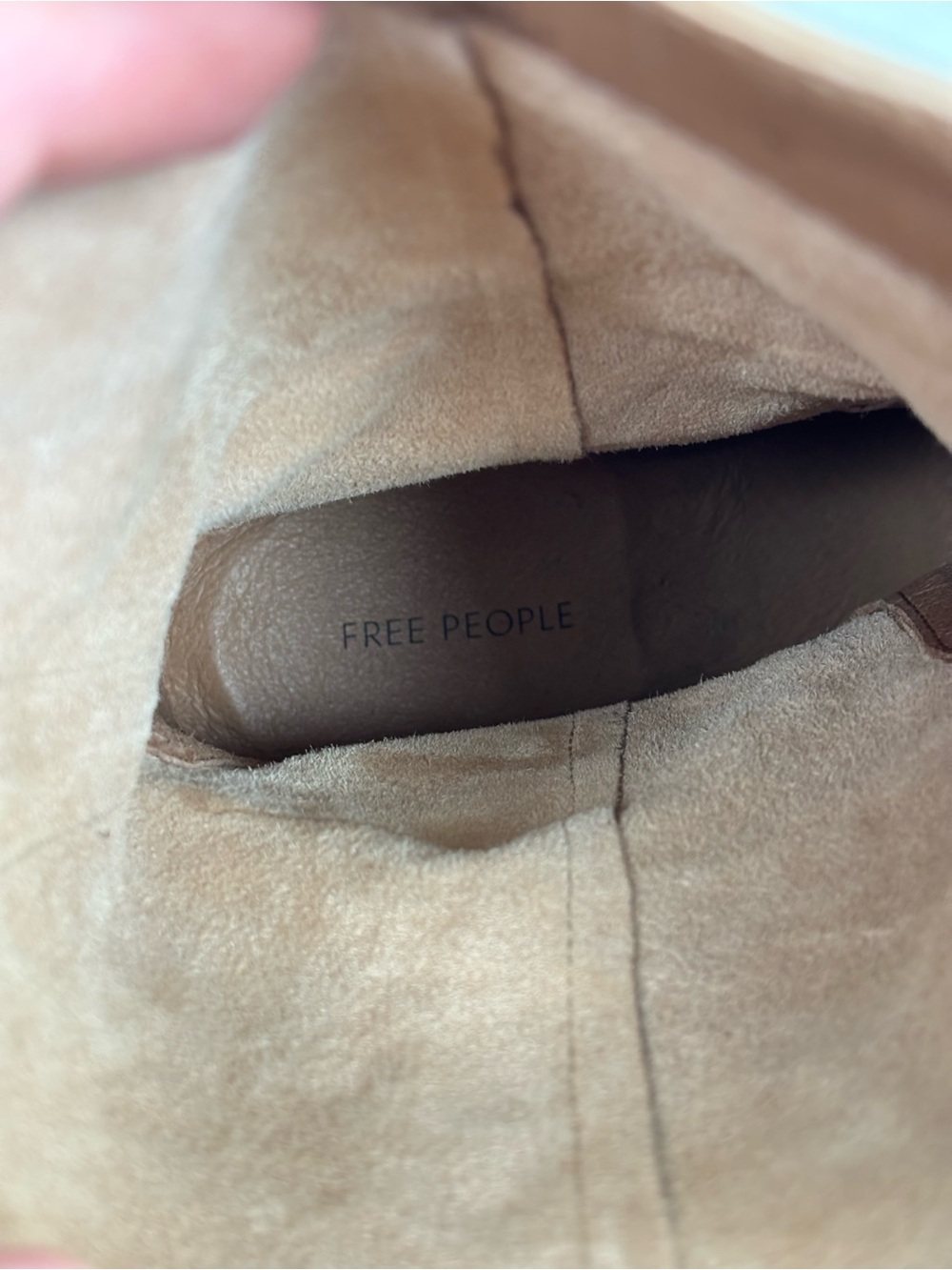 Free People Faster Horses Filigree Boots in Camel Leather Size 7 - Picture 15 of 16
